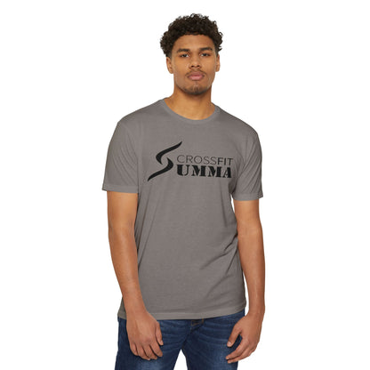 Classic Summa Tee, dark logo, Unisex CVC Jersey T-shirt