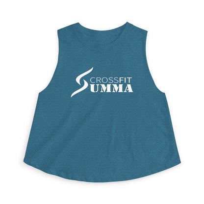 CrossFit Summa Women's Crop Tank — Patriotic Edition