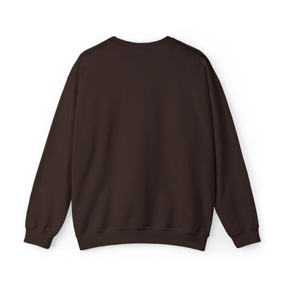 Gildan Crewneck Sweatshirt — Embroidery, White DB Chest Logo