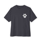 Unisex Oversized Boxy Tee - Gym Dog Edition (Light Logo)