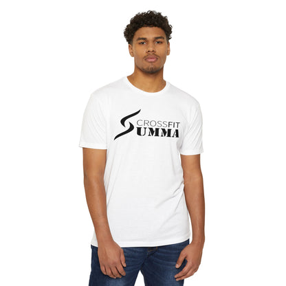 Classic Summa Tee, dark logo, Unisex CVC Jersey T-shirt