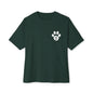 Unisex Oversized Boxy Tee - Gym Dog Edition (Light Logo)