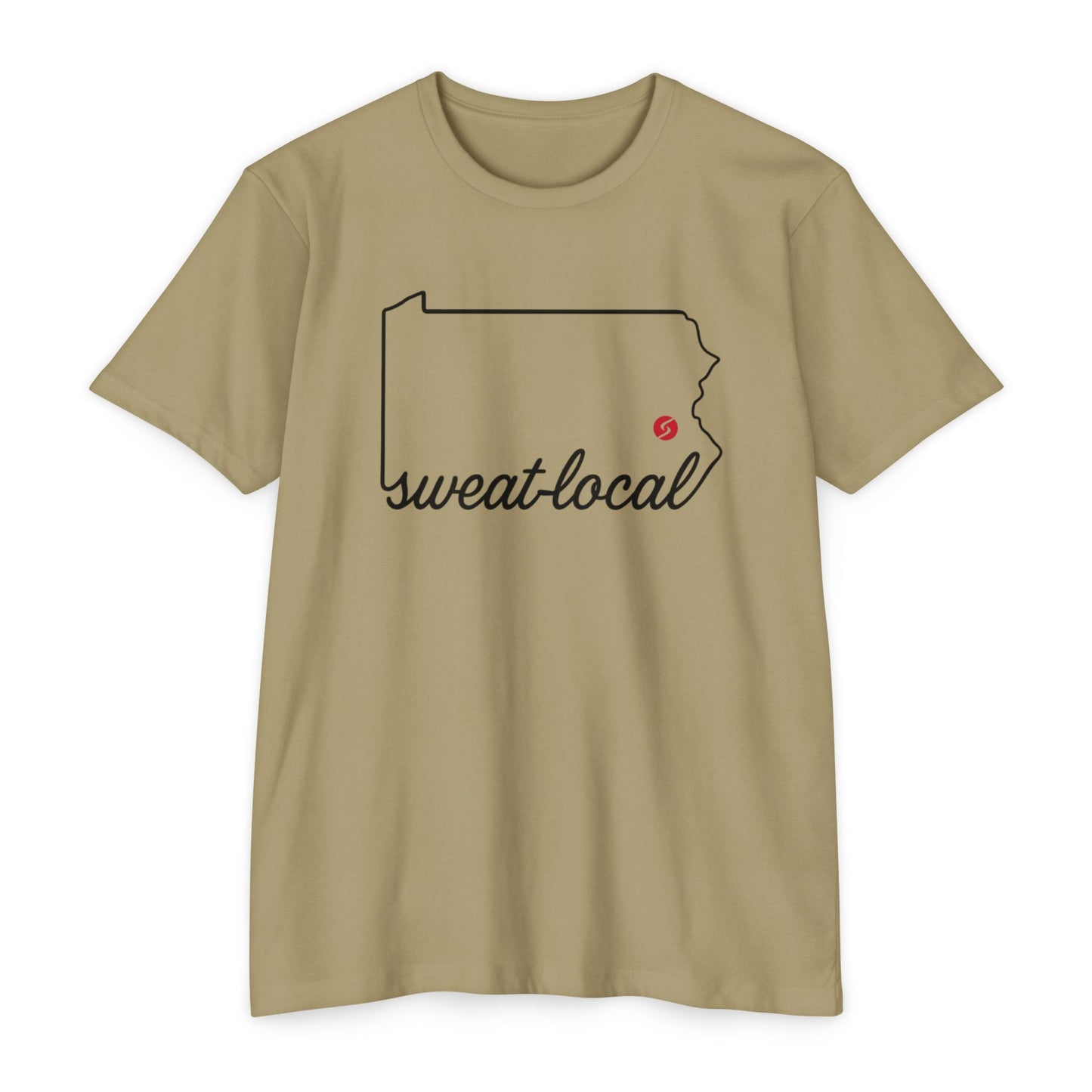 "Sweat Local" Unisex Jersey T-shirt (Bella+Canvas)