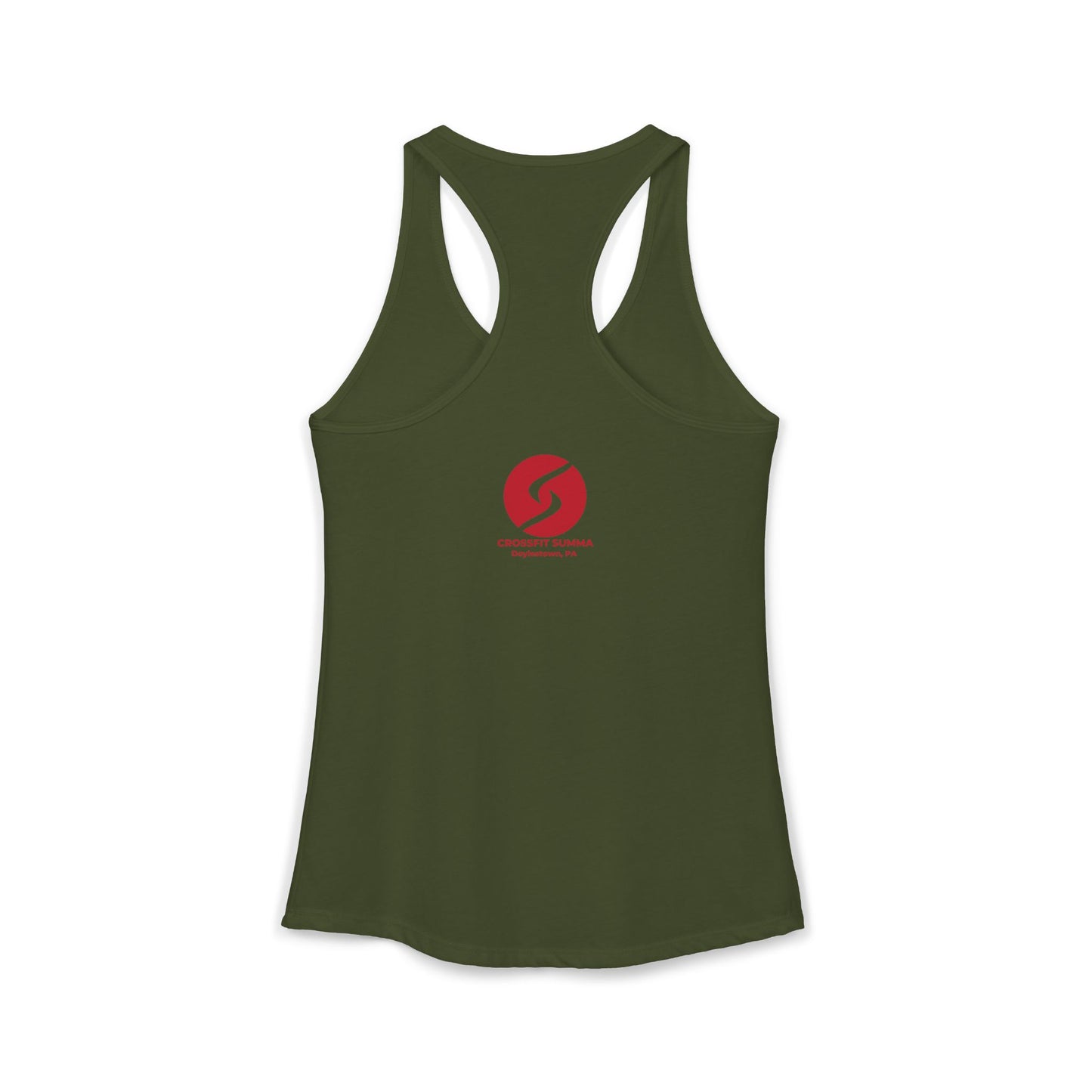 "Sweat Local" Women's Ideal Racerback Tank (Next Level)