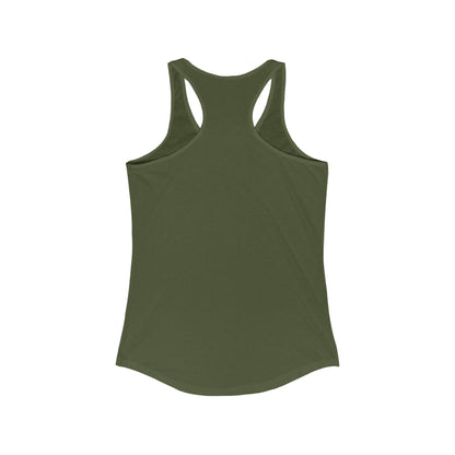 Women's Racerback Tank Top, Gym Dog Edition