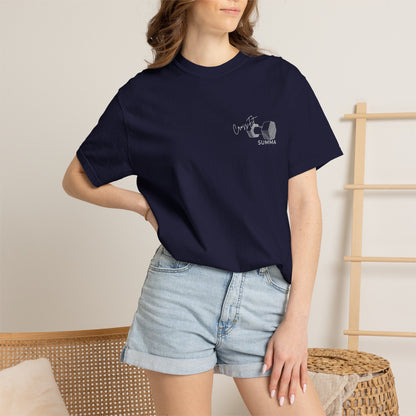 Comfort Colors Unisex T-shirt - White DB Logo (SCREENPRINT)