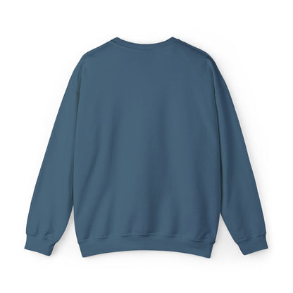 Gildan Crewneck Sweatshirt — Embroidery, White DB Chest Logo