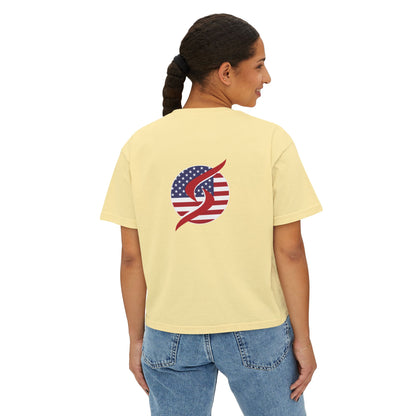 Women's Boxy Tee - Patriotic Edition