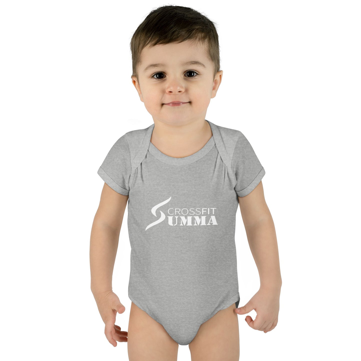Baby Onesie - White CrossFit Summa Logo