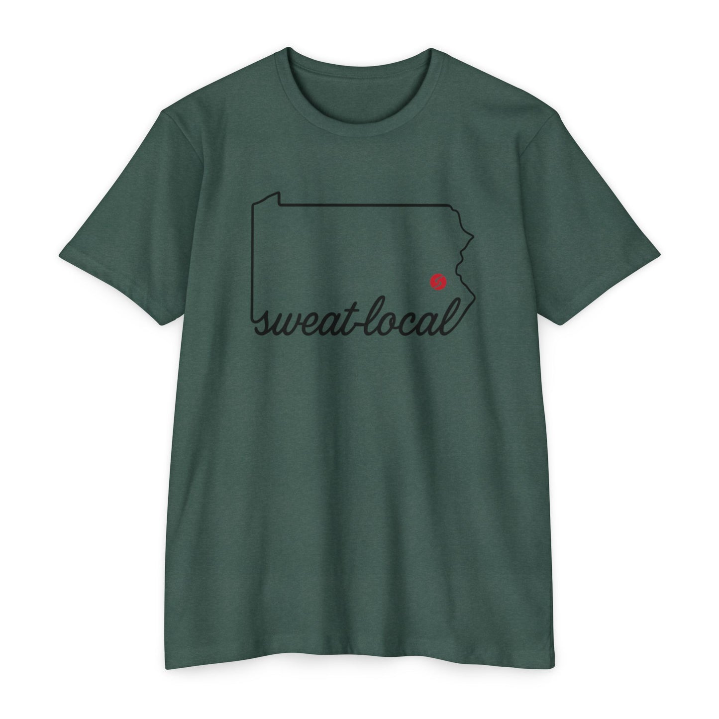 "Sweat Local" Unisex Jersey T-shirt (Bella+Canvas)