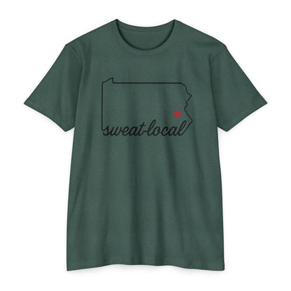 "Sweat Local" Unisex Jersey T-shirt (Bella+Canvas)