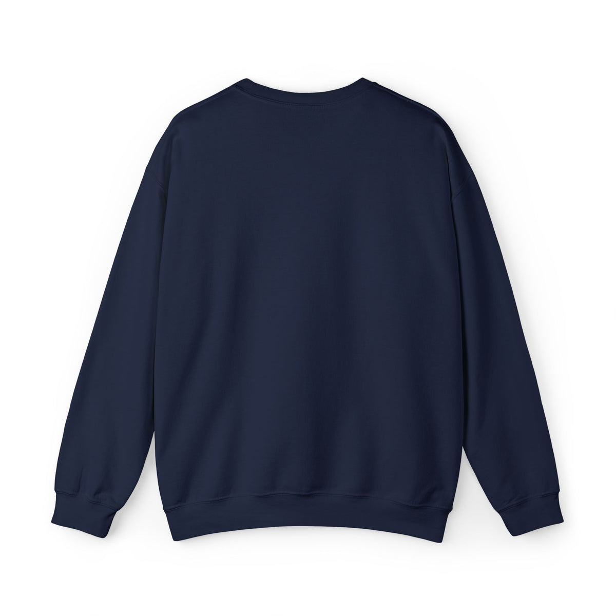 Gildan Crewneck Sweatshirt — Embroidery, White DB Chest Logo