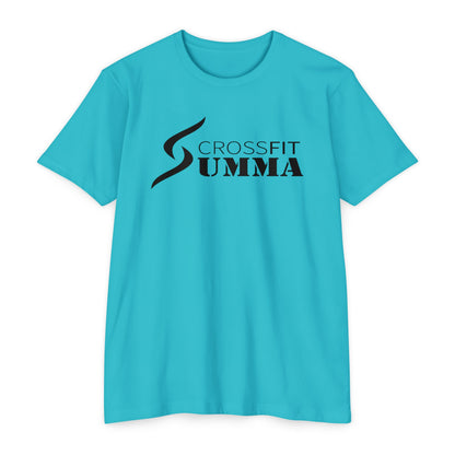 Classic Summa Tee, dark logo, Unisex CVC Jersey T-shirt