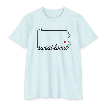 "Sweat Local" Unisex Jersey T-shirt (Bella+Canvas)