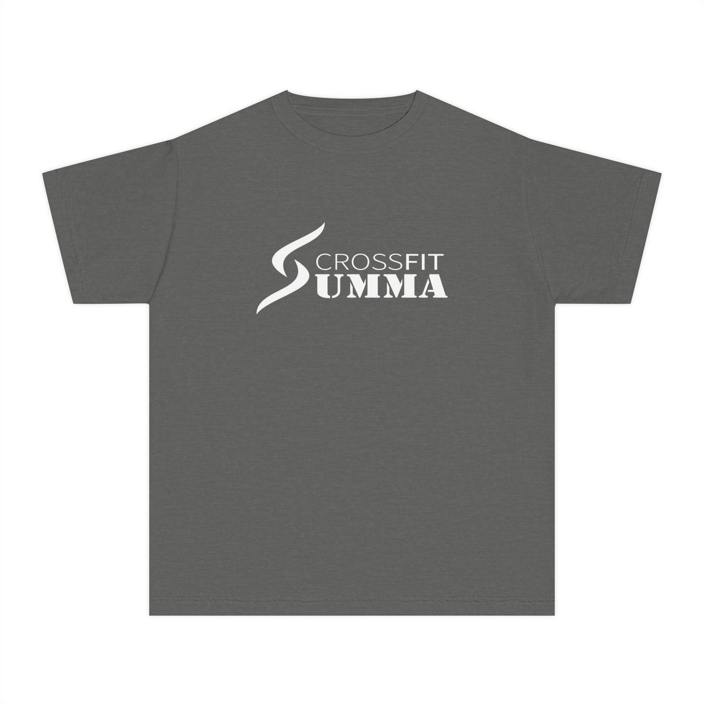 Youth CrossFit Summa Tee - white logo