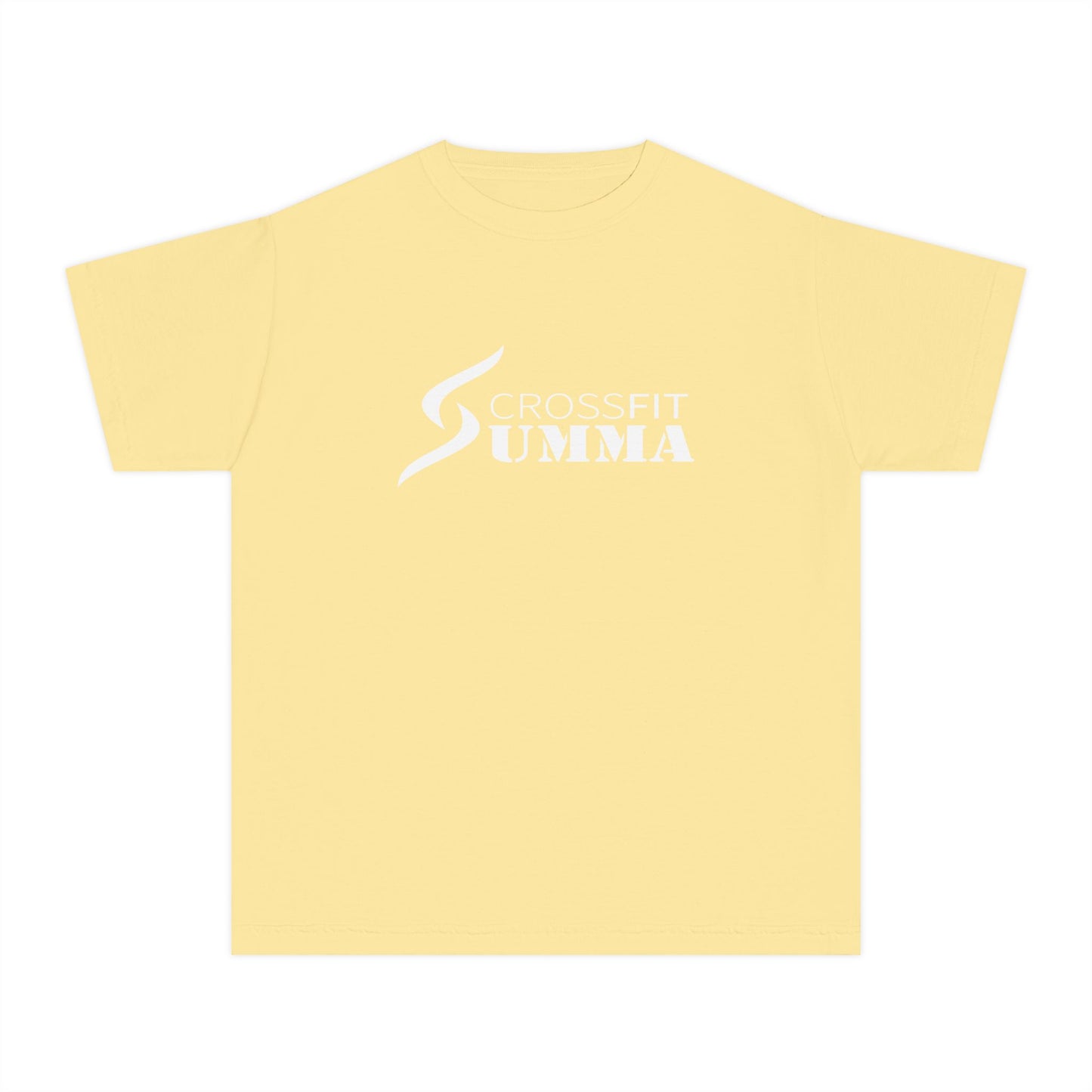 Youth CrossFit Summa Tee - white logo