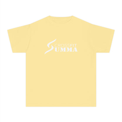 Youth CrossFit Summa Tee - white logo