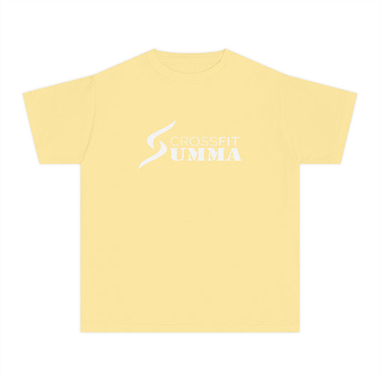 Youth CrossFit Summa Tee - white logo