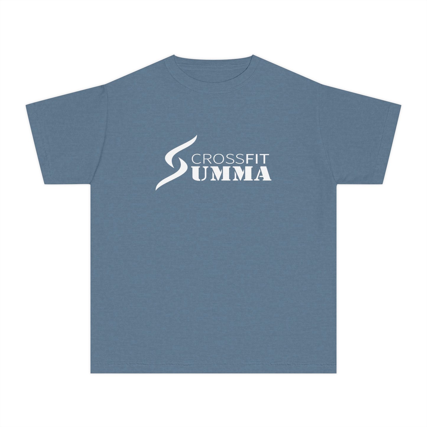 Youth CrossFit Summa Tee - white logo