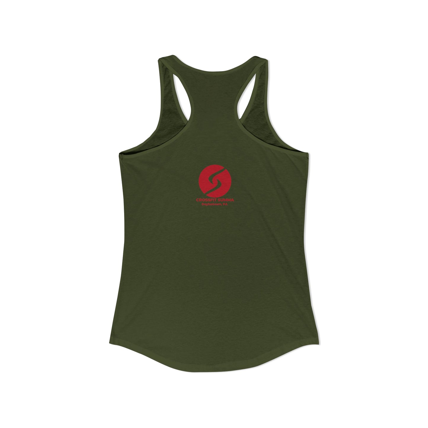 "Sweat Local" Women's Ideal Racerback Tank (Next Level)