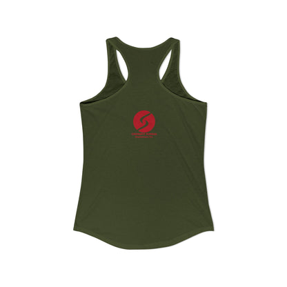 "Sweat Local" Women's Ideal Racerback Tank (Next Level)