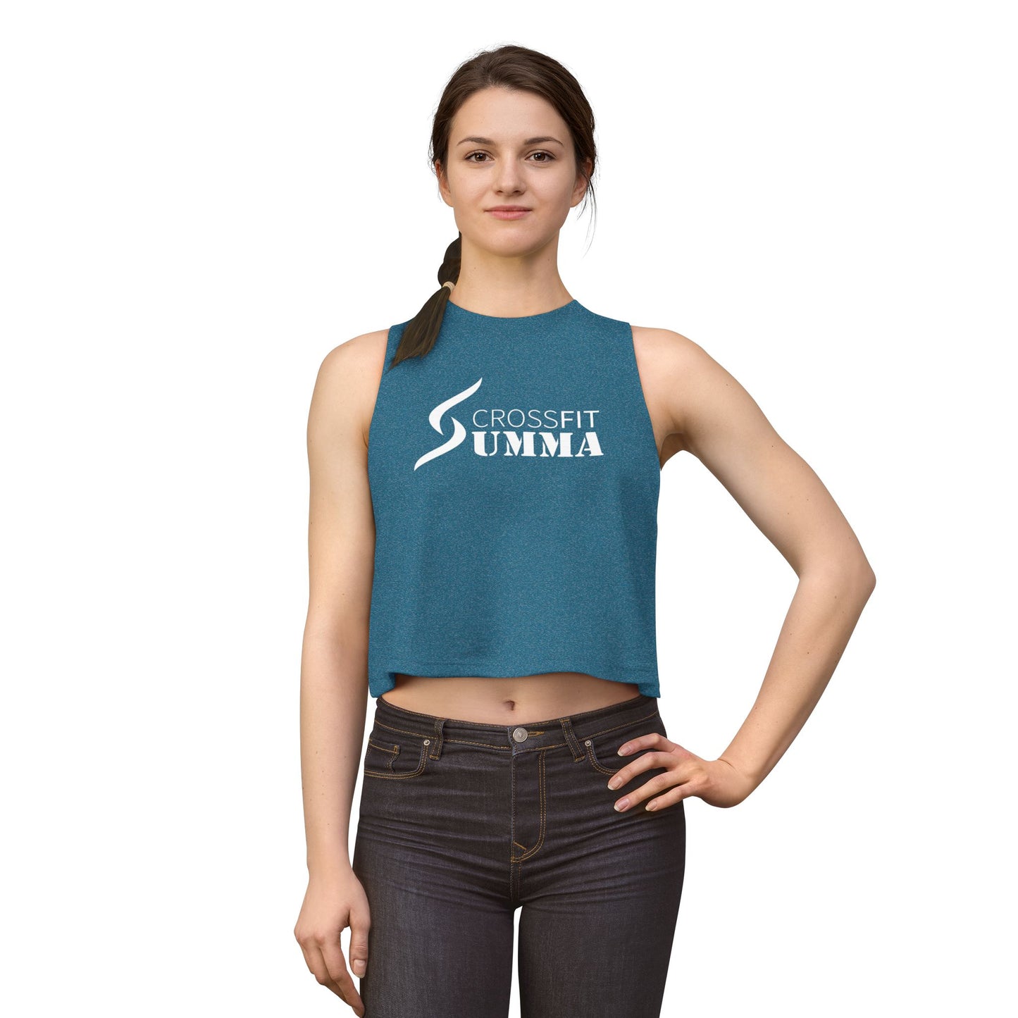 CrossFit Summa Women's Crop Tank — Pride Edition