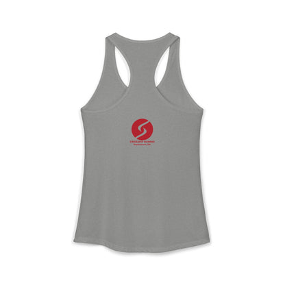 "Sweat Local" Women's Ideal Racerback Tank (Next Level)