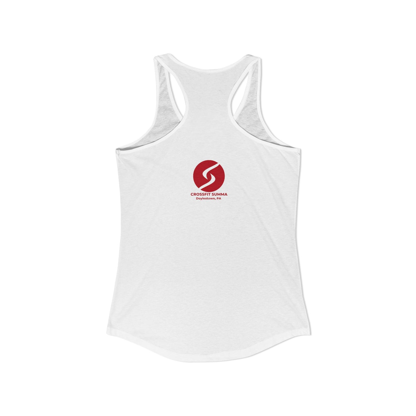 "Sweat Local" Women's Ideal Racerback Tank (Next Level)