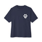 Unisex Oversized Boxy Tee - Gym Dog Edition (Light Logo)