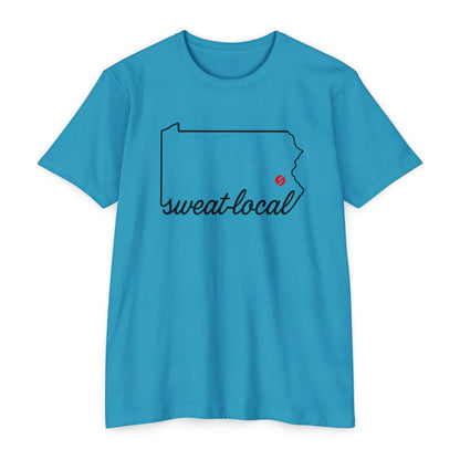 "Sweat Local" Unisex Jersey T-shirt (Bella+Canvas)