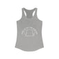 Women's Racerback Tank Top, Gym Dog Edition