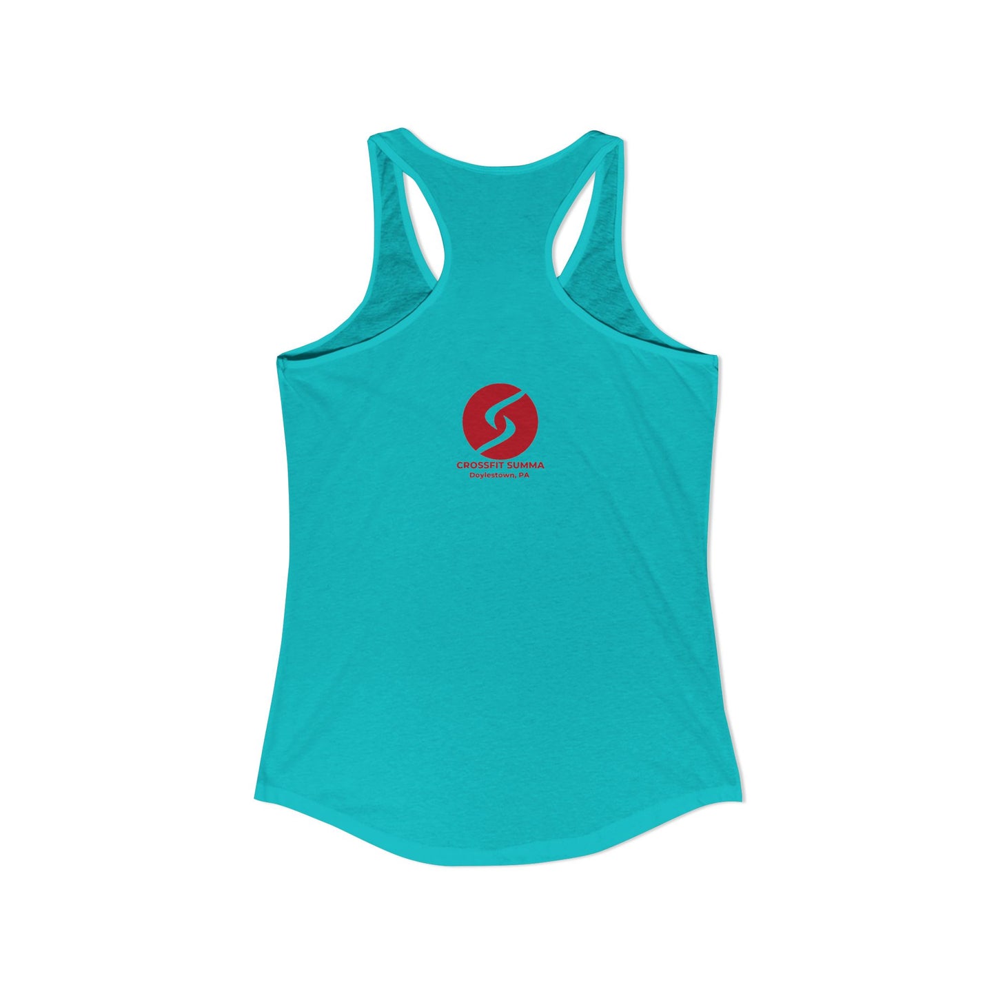 "Sweat Local" Women's Ideal Racerback Tank (Next Level)