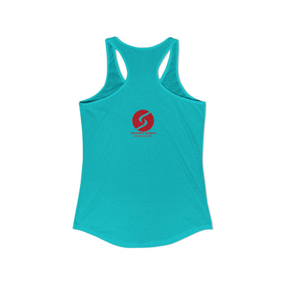 "Sweat Local" Women's Ideal Racerback Tank (Next Level)