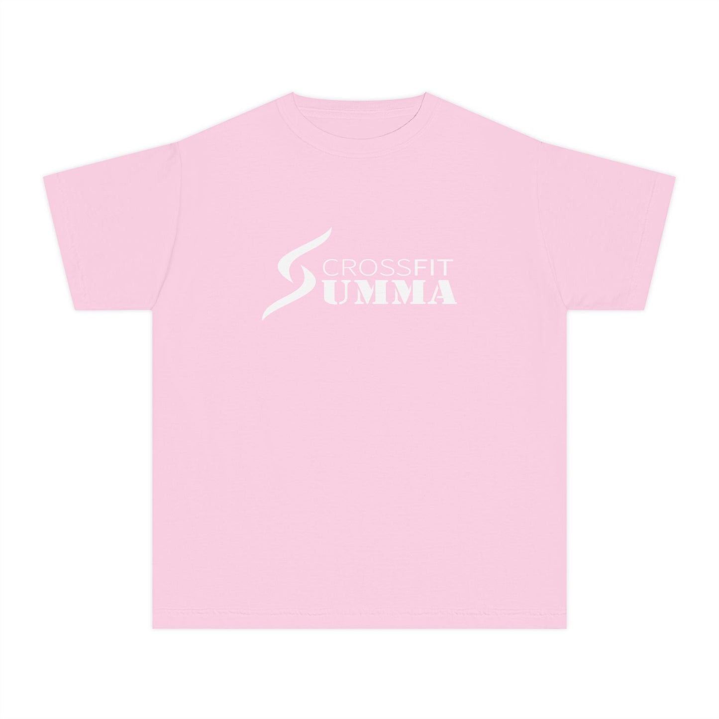Youth CrossFit Summa Tee - white logo