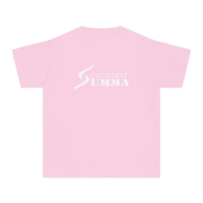 Youth CrossFit Summa Tee - white logo