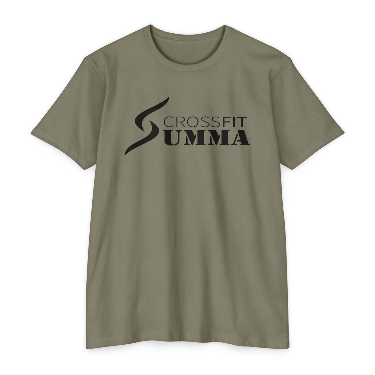 Classic Summa Tee, dark logo, Unisex CVC Jersey T-shirt