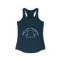 Women's Racerback Tank Top, Gym Dog Edition