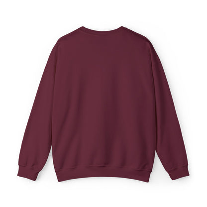 Gildan Crewneck Sweatshirt — Embroidery, White DB Chest Logo
