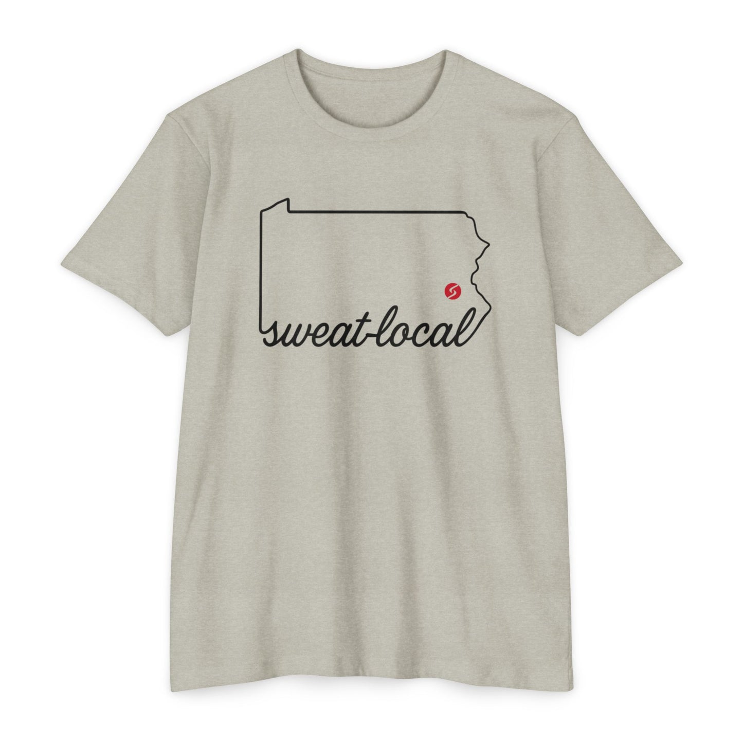 "Sweat Local" Unisex Jersey T-shirt (Bella+Canvas)