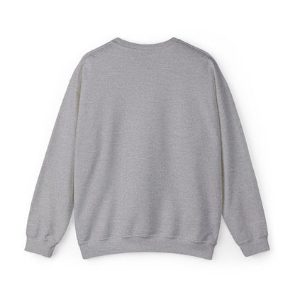 Gildan Crewneck Sweatshirt — Embroidery, White DB Chest Logo