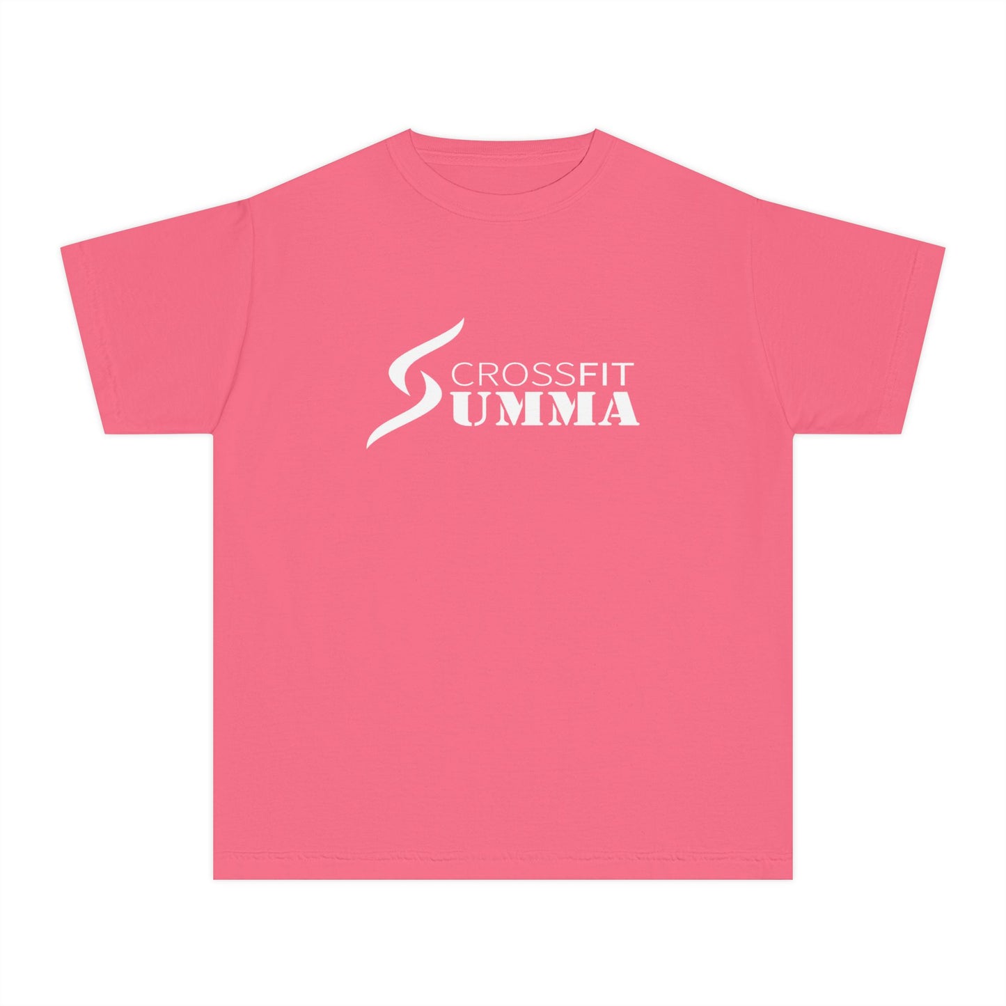 Youth CrossFit Summa Tee - white logo