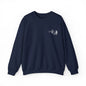 Gildan Crewneck Sweatshirt — Embroidery, White DB Chest Logo