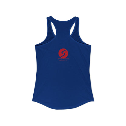 "Sweat Local" Women's Ideal Racerback Tank (Next Level)