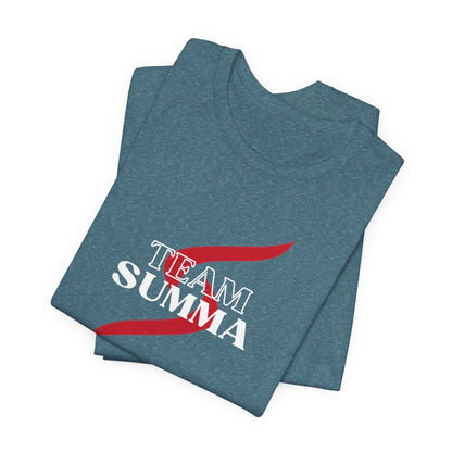 TEAM SUMMA Bella+Canvas white logo