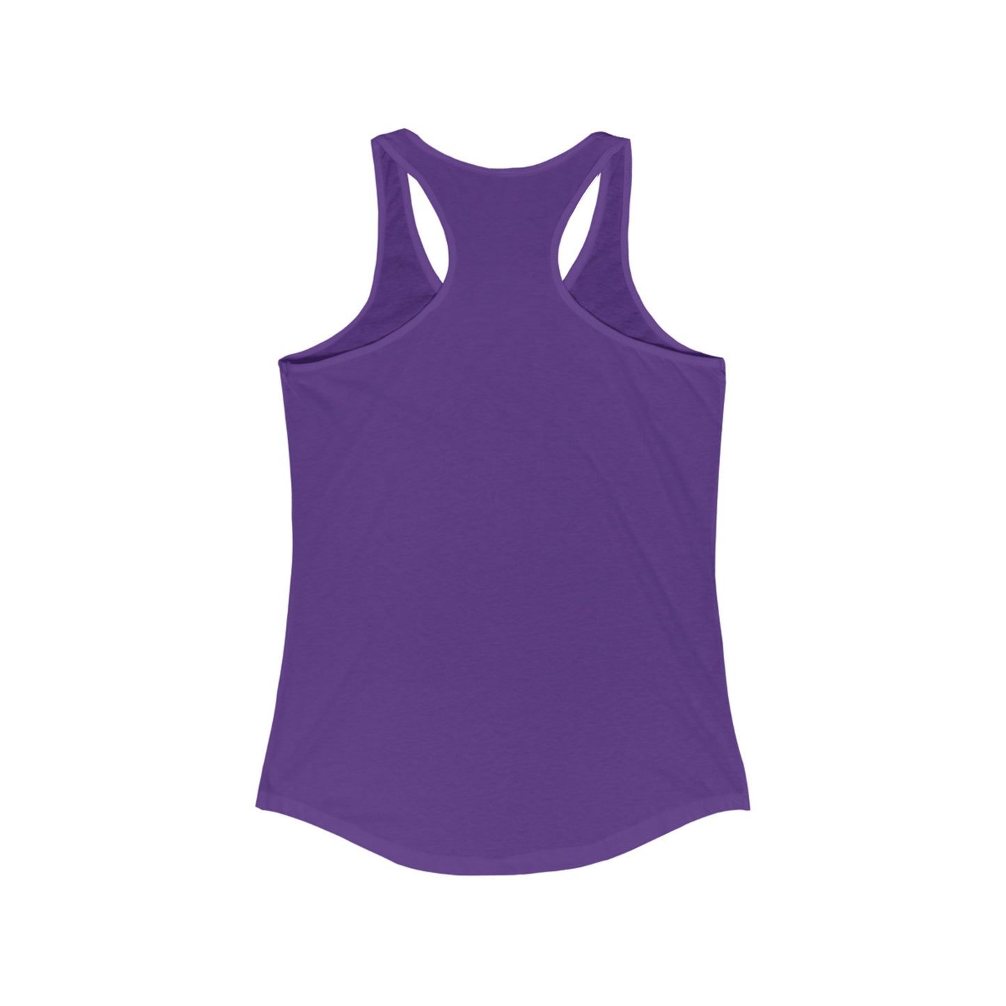 Women's Ideal Racerback Tank, Dark Classic Logo
