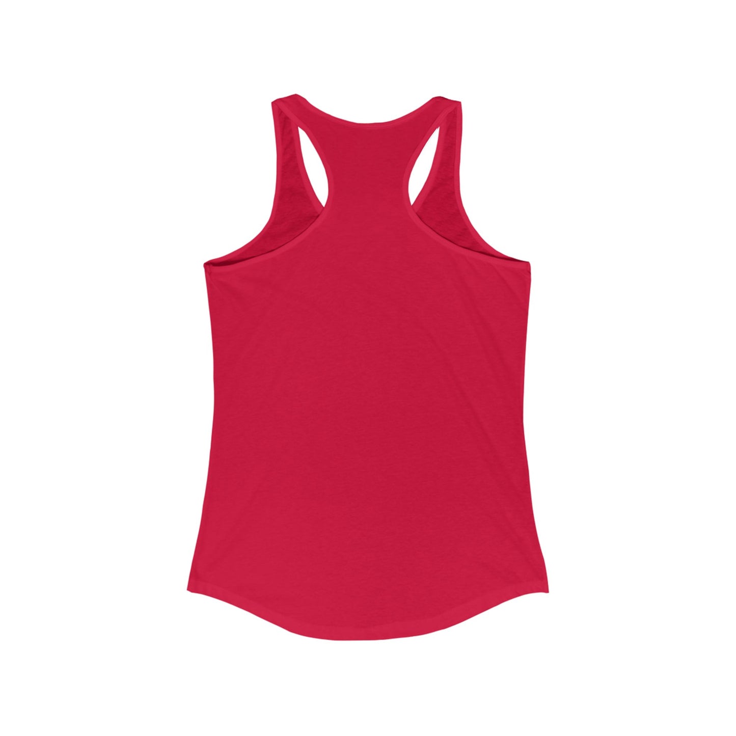 Women's Ideal Racerback Tank, Dark Classic Logo