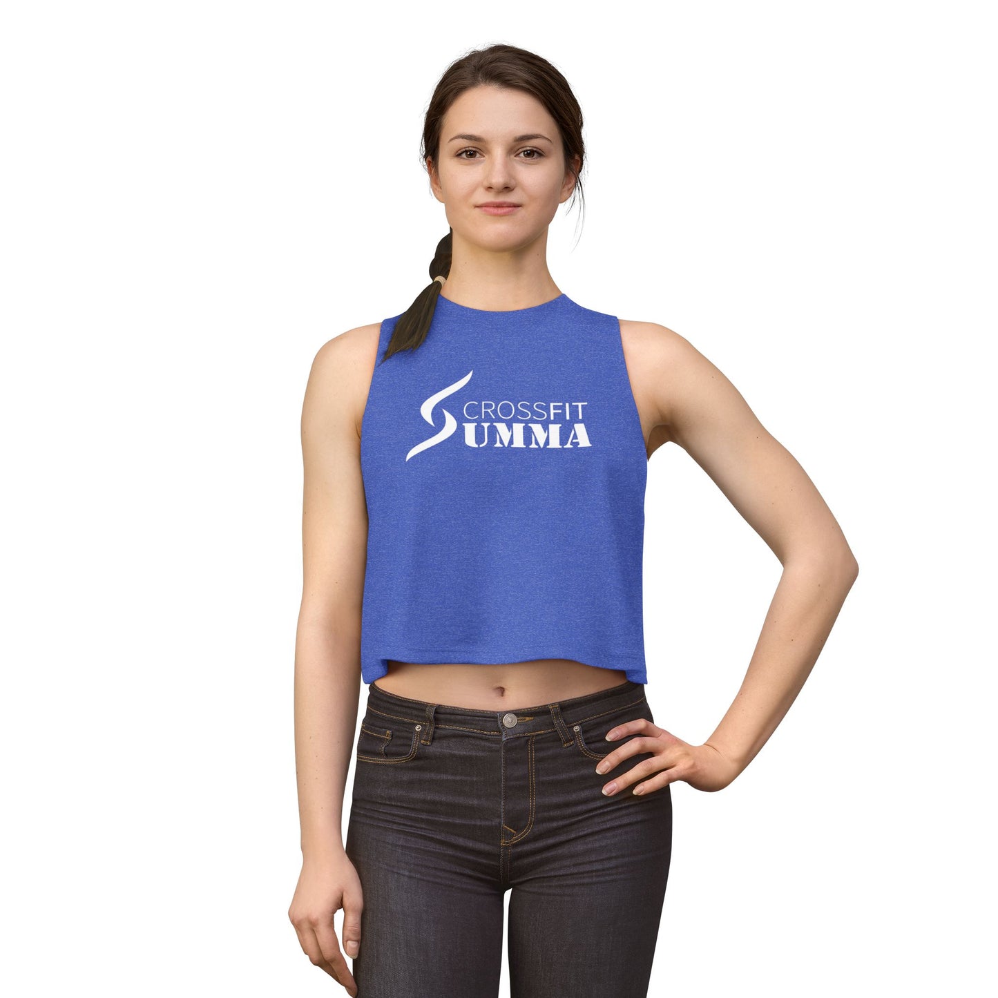 CrossFit Summa Women's Crop Tank — Pride Edition