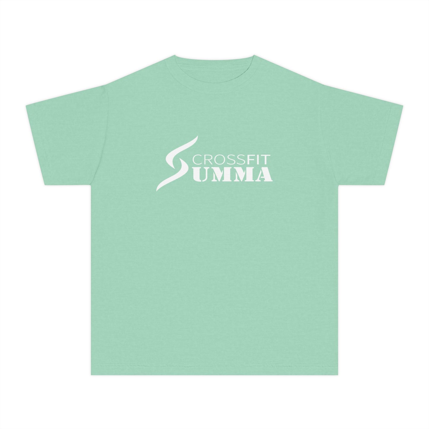 Youth CrossFit Summa Tee - white logo