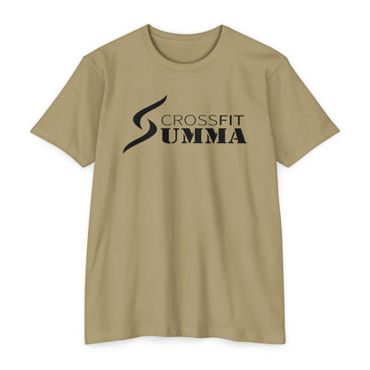 Classic Summa Tee, dark logo, Unisex CVC Jersey T-shirt