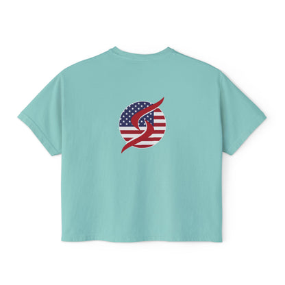 Women's Boxy Tee - Patriotic Edition